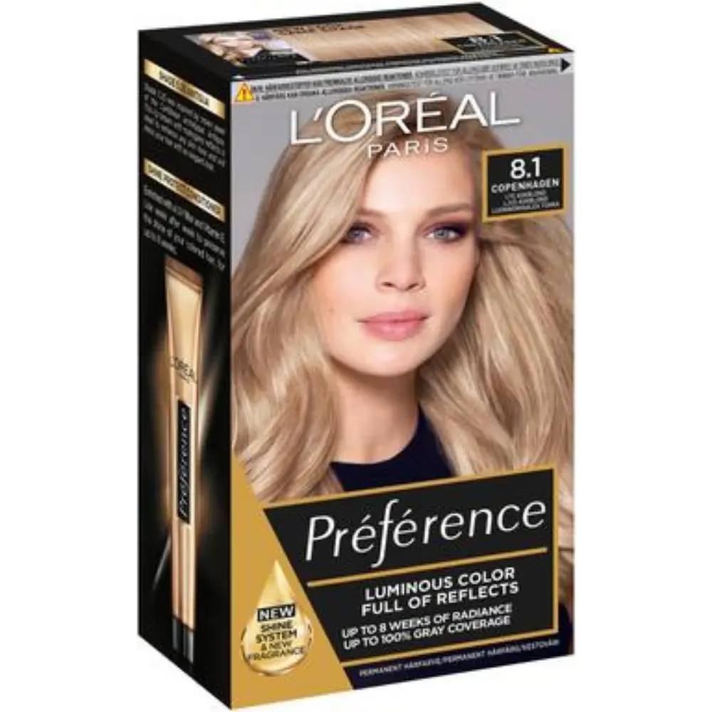 PRéFéRENCE 8 1 COPENHAGEN LIGHT ASH BLONDE KESTOVÄRI Keskisen Kauppa