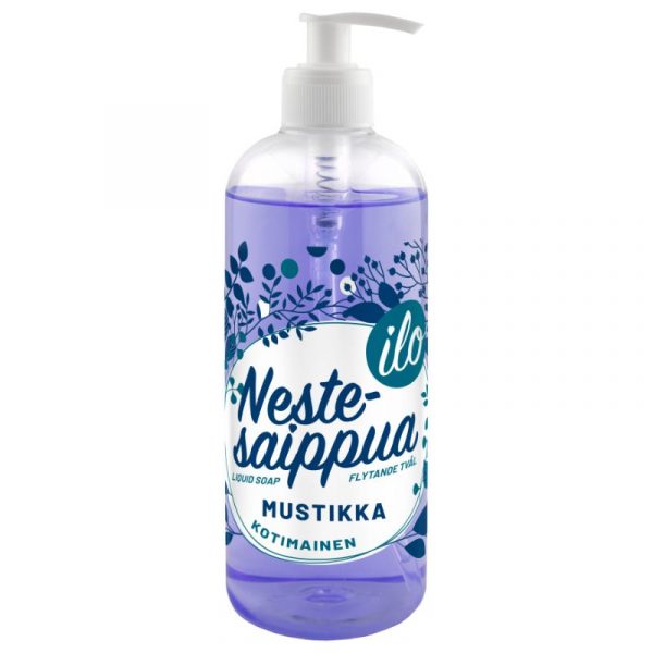 ILO NESTESAIPPUA 500ML MUSTIKKA