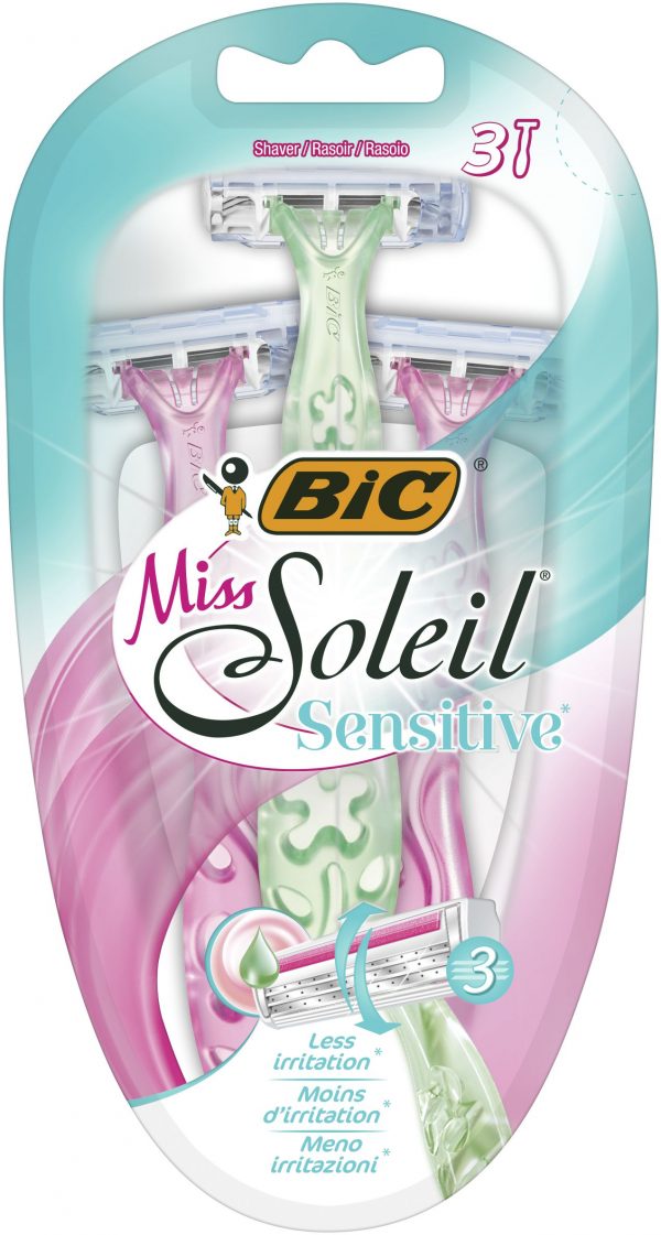 BIC MISS SOLEIL SENSITIVE 3 KPL