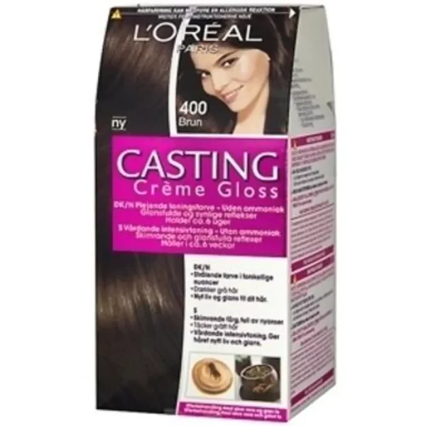 CASTING CRéME GLOSS 400 BROWN KESKIRUSKEA KEVYTVÄRI