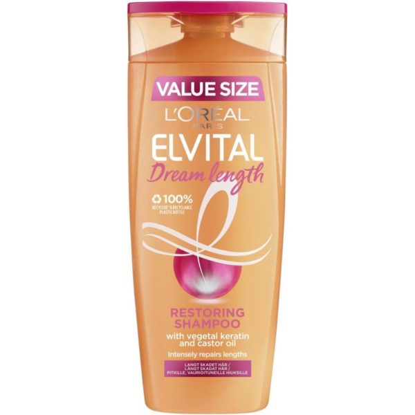 ELVITAL 400ML DREAM LENGTH RESTORING SHAMPOO