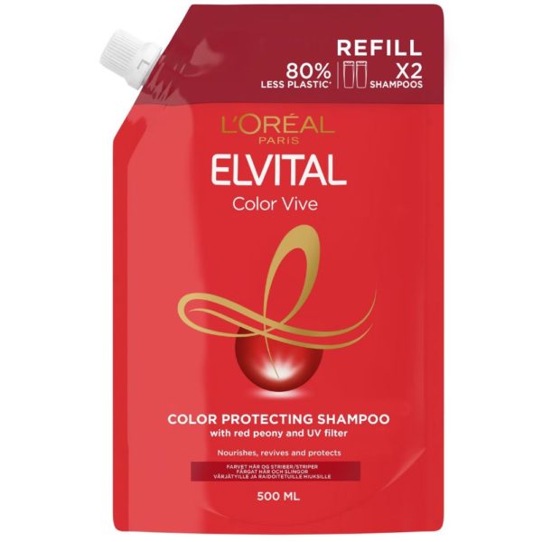 ELVITAL 500ML COLOR VIVE TÄYTTÖPUSSI