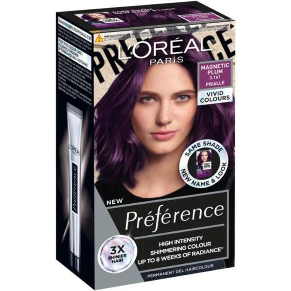 PRéFéRENCE VIVID COLOURS MAGNETIC PLUM INTENSIIVINEN KESTOVÄRI