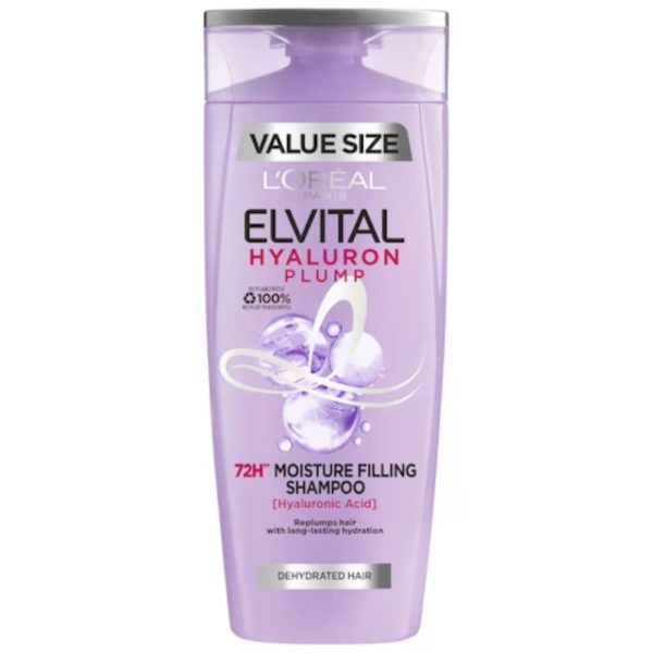 ELVITAL 400ML HYALURON PLUMP SHAMPOO