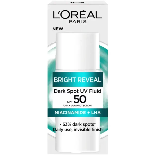 LOREAL BRIGHT REVEAL DARK SPOT SK50+ PÄIVÄVOIDE