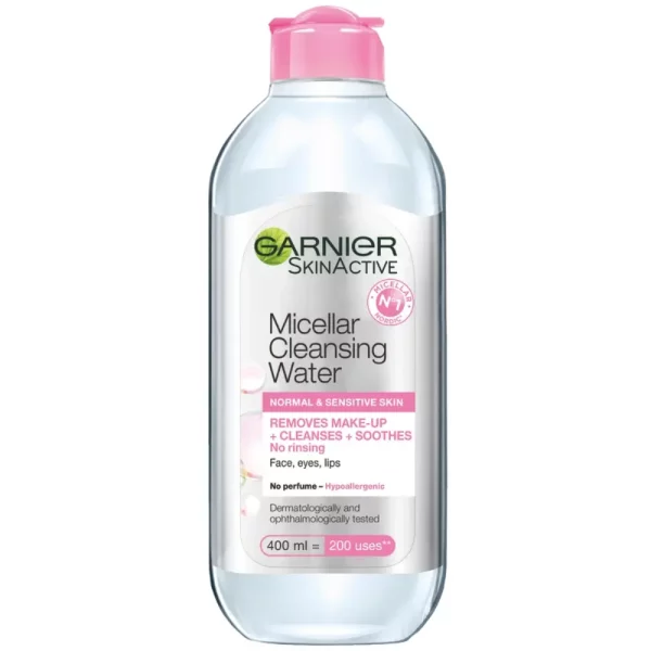 SKINACTIVE MICELLAR PUHDISTUSVESI NORMAALI