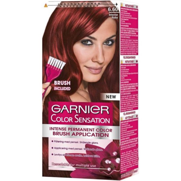 COLOR SENSATION 6.60 INTENSE RUBY INTENSIIVINEN PUNAINEN KESTOVÄRI 1KPL