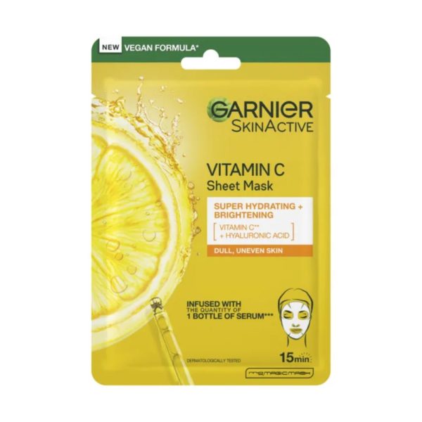 SKINACTIVE VITAMIN C SHEET MASK SUPER