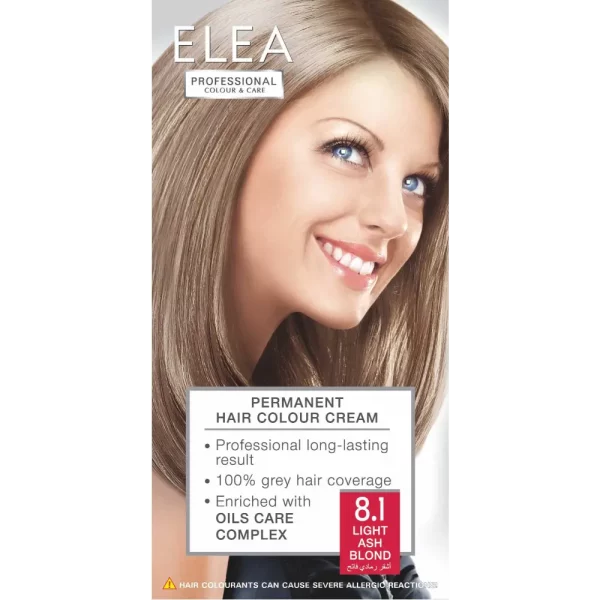 ELEA 8.1 LIGHT ASH BLOND HIUSVÄRI