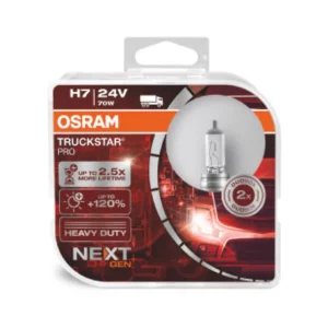 OSRAM H7/24V TRUCKSTAR 2KPL