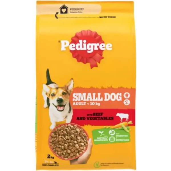 PEDIGREE MINI HÄRKÄÄ JA KASVIKSIA 2KG