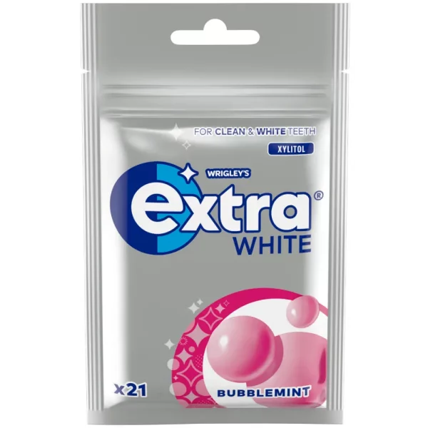 EXTRA WHITE BUBBLEGUM 29G