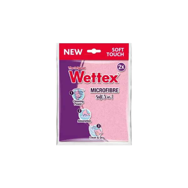 WETTEX MICROFIBRE MIKROKUITULIINA SOFT 3IN1