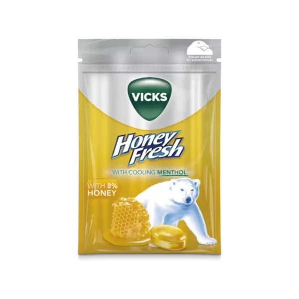 VICKS HONEY FRESH KURKKUPASTILLI 72G