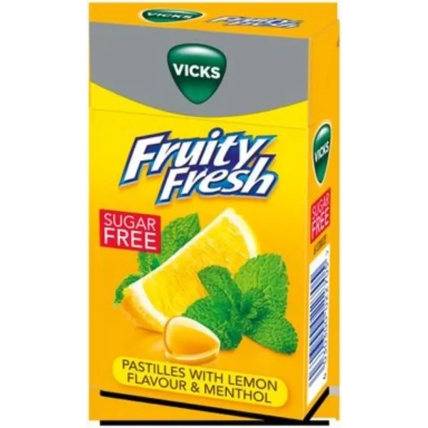 VICKS LEMON & MENTHOL KURKKUPASTILLI 40G