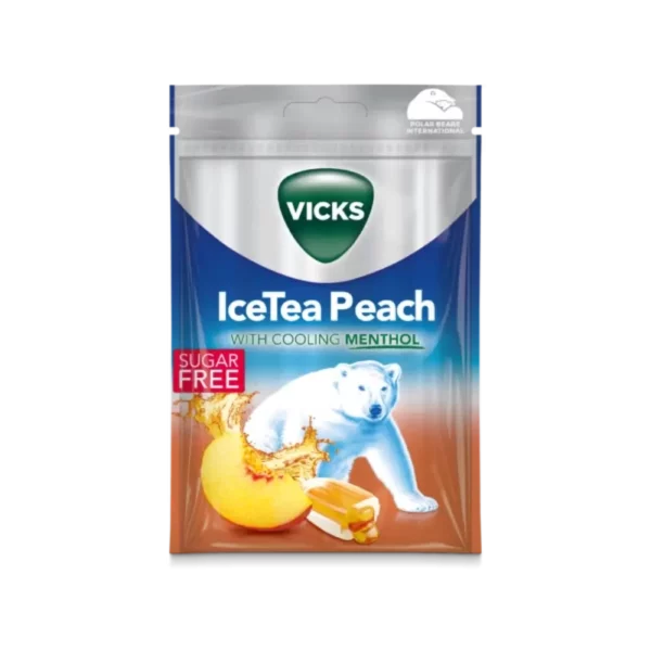 VICKS ICE TEA PEACH 72G