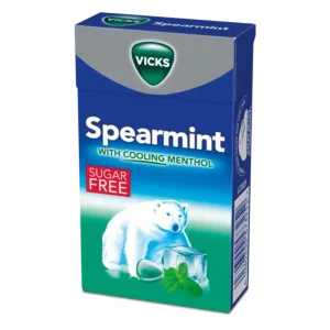 VICKS SPEARMINT SOKERITON KURKKUPASTILLI 40G