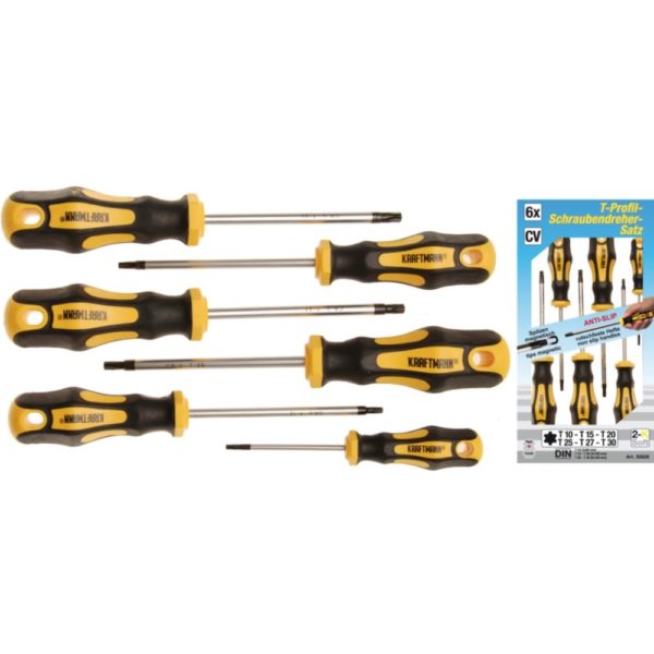 TORX RUUVIMEISSELISARJA 6-OS