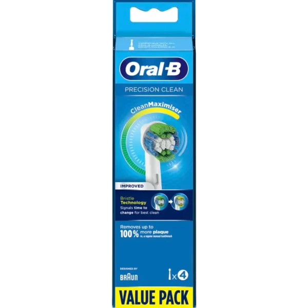 ORAL-B PRECICION CLEAN VAIHTOHARJAT 4KPL