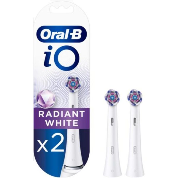 ORAL B IO RADIANT WHITE VAHTOHARJA 2KPL