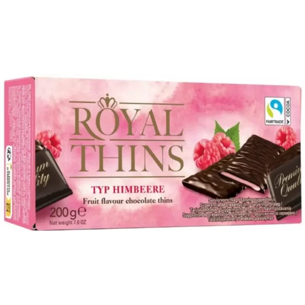 ROYAL THINS VADELMA 200G