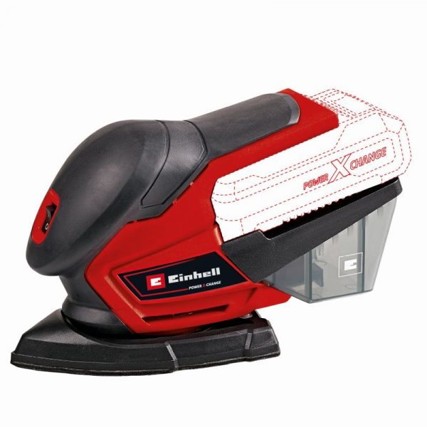 EINHELL AKKUHIOMAHIIRI TE-OS 18/150 LI SOLO on Einhell Power-X-Change -akkutuoteperheen laadukas ja kätevä monitoimikone, jossa erinomainen ergonomia ja maksimaalinen toiminnallisuus yhdistyvät saaden aikaan optimaalisen hionnan. Kuusi hiomapaperia sisältyvät toimitukseen, järjestelmäakku ja laturi erikseen.