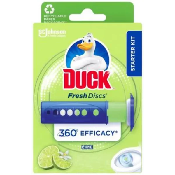 DUCK FRESH DISCS 36ML LIME WC-RAIKASTIN