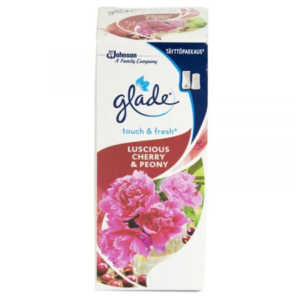 GLADE TOUCH&FRESH TÄYTTÖPAKKAUS PEONY&CHERRY 10ML