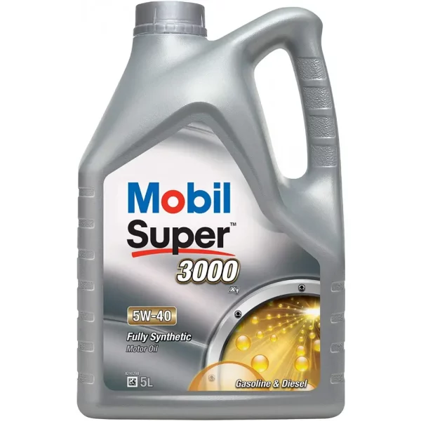 MOOTTORIÖLJY MOBIL SUPER 3000 5W-40 5 LTR