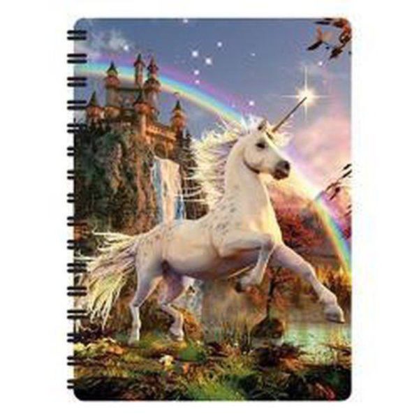 3D LIVELIFE JOTTERS - UNICORN EVENING STAR