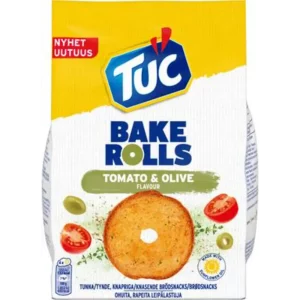 TUC BAKE ROLLS TOMATO&;OLIVE 150G