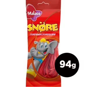 MALACO SNÖRE MANSIKKANAUHA 94 G