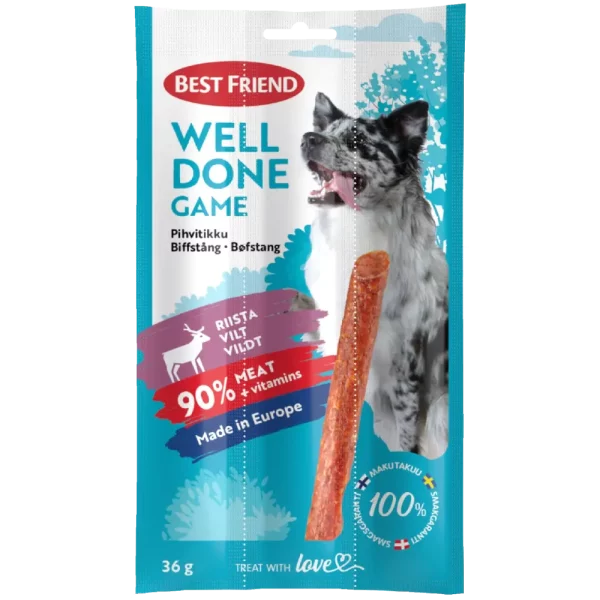 BEST FRIEND WELLDONE RIISTAPIHVITIKKU 3-PACK 36G