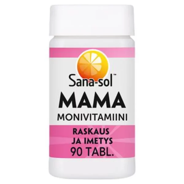 SANASOL MAMA 90TBL MONIVITAMIINI