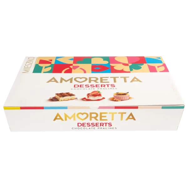 AMORETTA DESSERT 276G TÄYTESUKLAAKONVEHTEJA