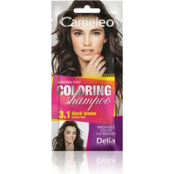 CAMELEO COLORING SHAMPOO 3.1 BLACK BROWN