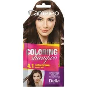 CAMELEO COLORING SHAMPOO 4.1 COFFEE BROWN