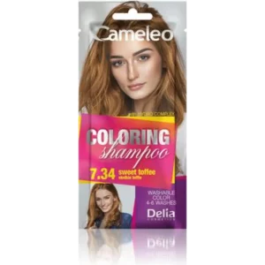 CAMELEO COLORING SHAMPOO 7.34 SWEET TOFFEE