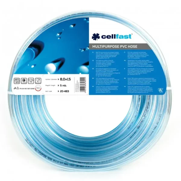 YLEISLETKU 8X1,5MM PVC 5M