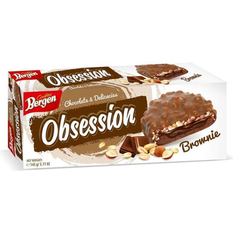 BERGEN OBSESSION BROWNIE 140 G - Keskisen Kauppa