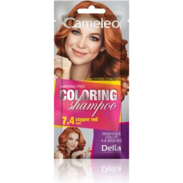 CAMELEO COLORING SHAMPOO 7.4 KUPARINPUNAINEN