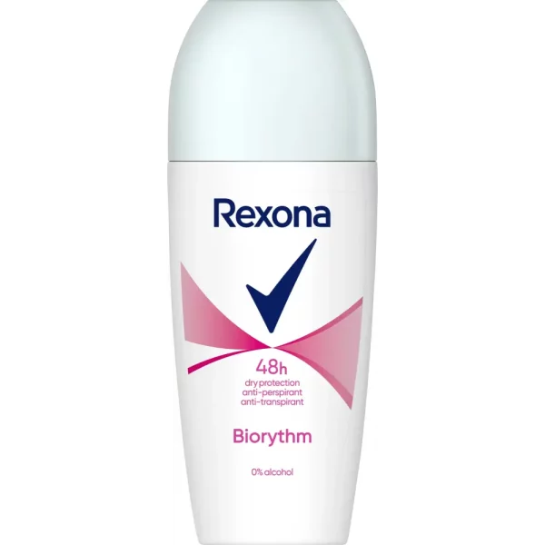 REXONA 48H BIORYTHM 50ML ANTIPERSPIRANT DEO ROLL-ON