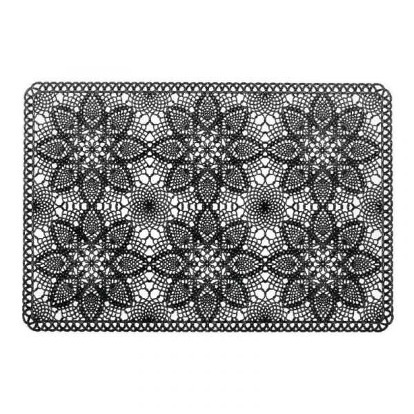 4LIVING TABLETTI LACE MUSTA 30X45 CM