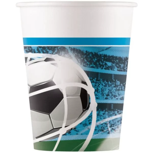 KERTAKÄYTTÖMUKI KARTONKI SOCCER FANS 200ML 8KPL