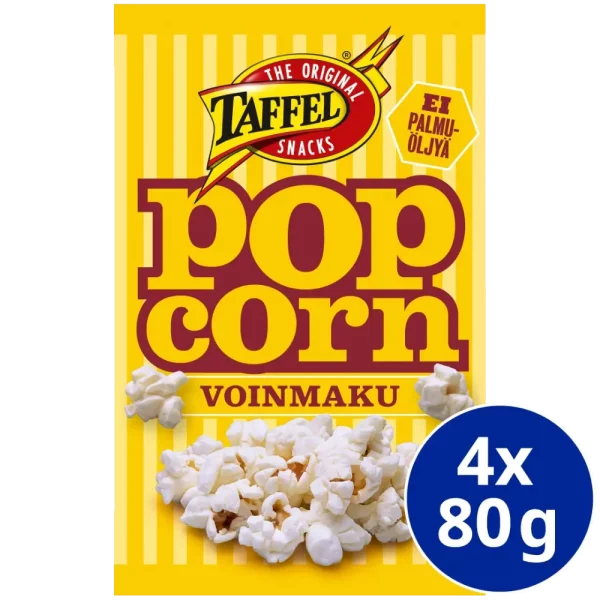 TAFFEL MICROPOPCORN VOINMAKU 4X80G