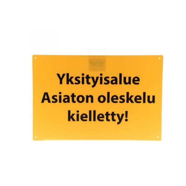 OPASTE YKSITYISALUE