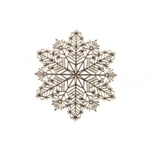 WINTERIA TABLETTI SNOWFLAKE KULTA 38 CM