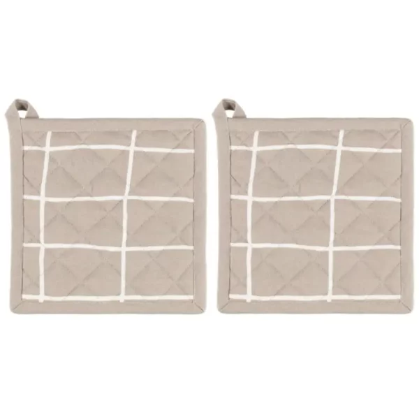 4LIVING PATALAPPU ELSIE 2KPL 20X20CM BEIGE