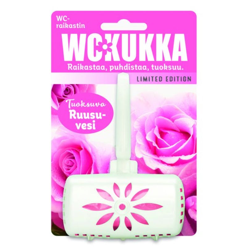 WC-KUKKA WC-RAIKASTIN 50G RUUSUVESI - Keskisen Kauppa