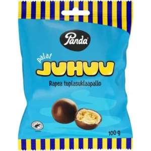 PANDA JUHUU TUPLASUKLAAPALLO 100G